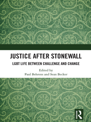 cover image of Justice After Stonewall